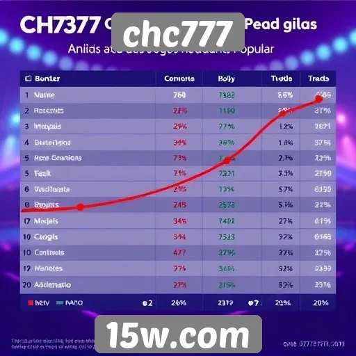 Análise da popularidade do site chc777 entre jogadores